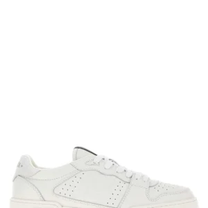 White leather Fendi Match sneakers