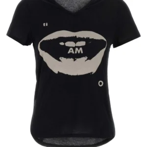 Black cotton t-shirt