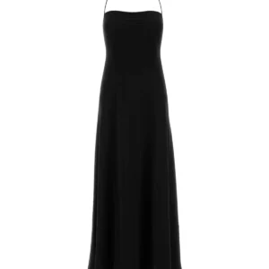 Black crepe Javier dress
