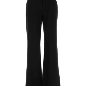 Black wool Coleman pant
