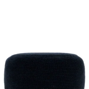Midnight blue cashmere Perleaf hat