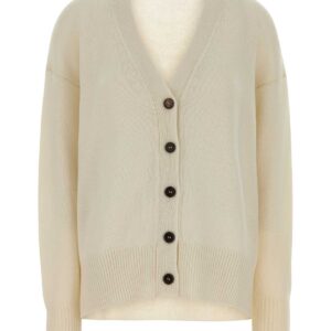 Ivory cashmere oversize cardigan