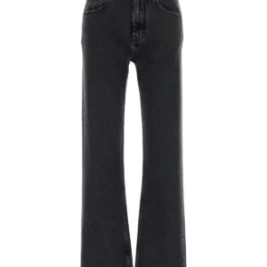 Dark grey denim jeans