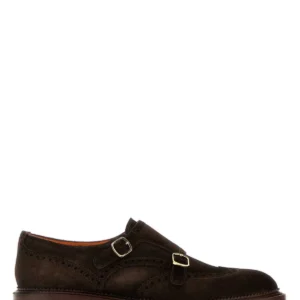 Brown suede Kalama loafers