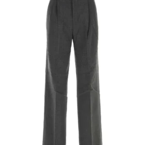 Dark grey twill pant