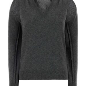 Dark grey cashmere sweater