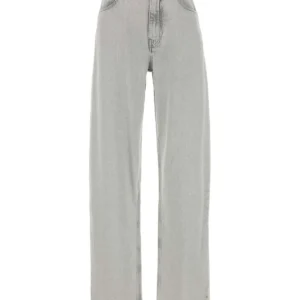 Light grey denim jeans