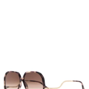 Printed acetate sunglasses