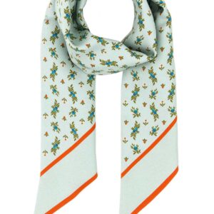 Printed twill foulard