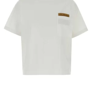 White cotton t-shirt