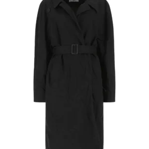Midnight blue cotton overcoat