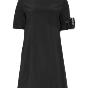 Black re-nylon dress