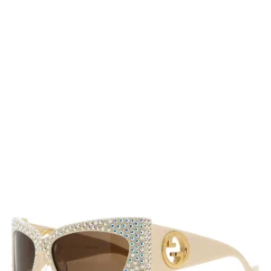Embellished acetate sunglasses