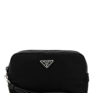 Black nylon beauty case