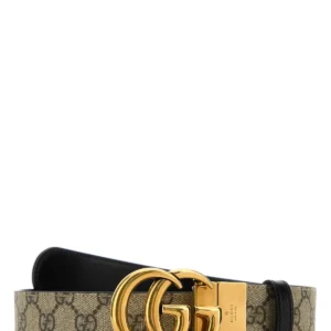 GG Supreme fabric GG Marmont reversible belt