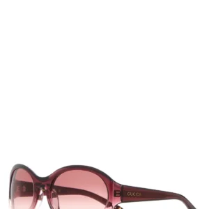 Burgundy acetate sunglasses