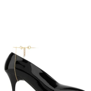 Black leather Gucci 97 pumps