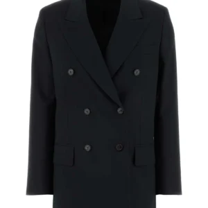 Midnight blue wool blazer