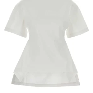 White cotton t-shirt