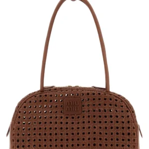 Brown leather Beau shoulder bag