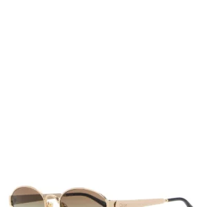 Gold metal Holly sunglasses