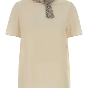 Ivory crepe top