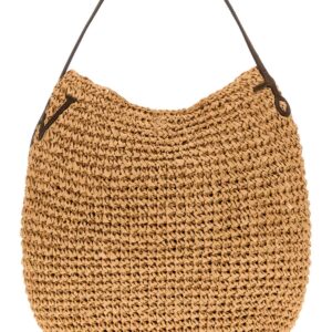 Raffia Bulb XL handbag
