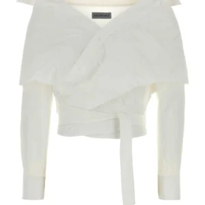 White poplin shirt
