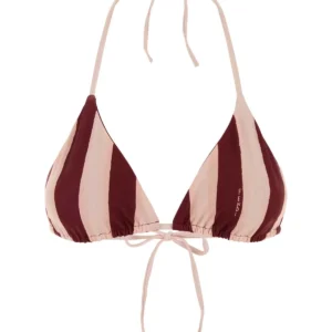 Printed LycraÂ® bikini top