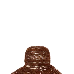 Brown raffia hat