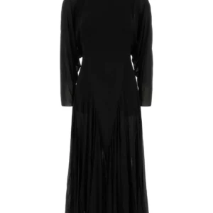 Black jersey dress