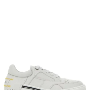 Chalk leather Fender sneakers