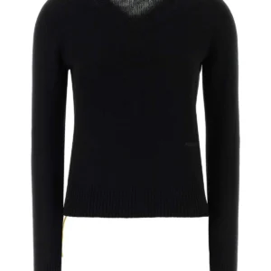 Black cashmere sweater
