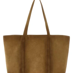 Biscuit suede Foro shopping bag