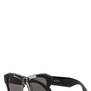 Black acetate sunglasses
