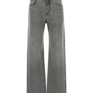 Grey denim jeans