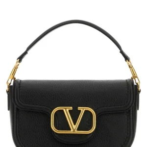 Black leather Alltime shoulder bag