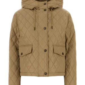 Beige nylon jacket