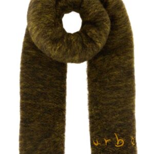 Two-tone alpaca blend scarf
