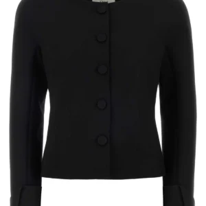 Black crepe blazer
