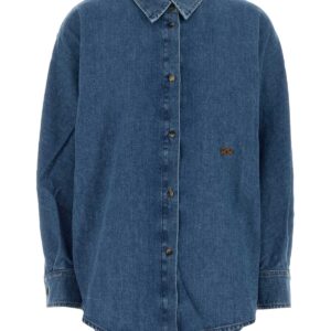 Denim oversize shirt