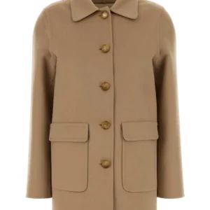 Beige flanel blazer