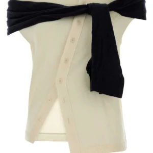 Ivory wool top