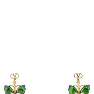 Multicolor metal earrings