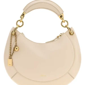 Sand leather ChloÃ© Banana handbag