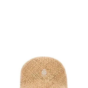 Raffia baseball cap