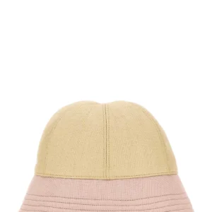 Two-tone canvas bucket hat