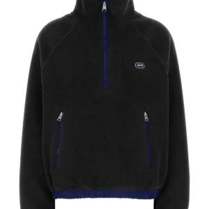 Charcoal pile sweatshirt
