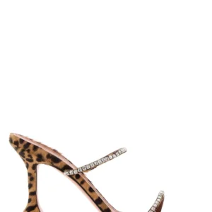 Printed calf hair Gilda mules