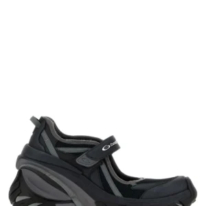 Black mesh and rubber Hydra sneakers